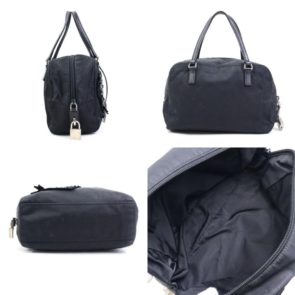 Prada handbag silver black rhinestone Silver Black